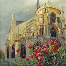 Схема вышивки «париж»