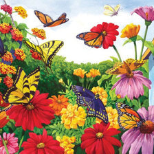 Схема вышивки «Летний день»