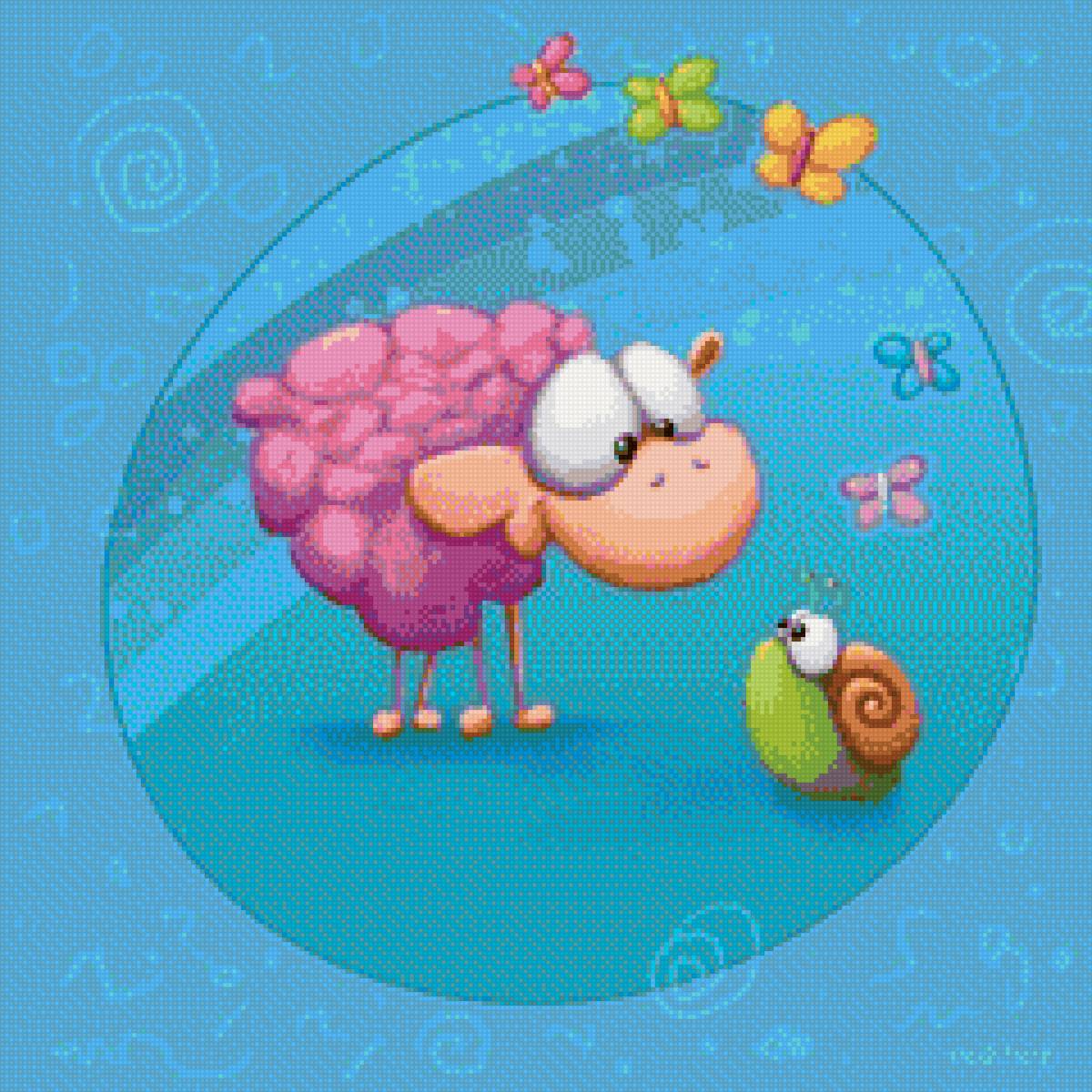 барашек и улитка - предпросмотр