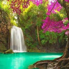 Схема вышивки «Пейзаж»