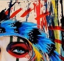 Схема вышивки «Индеец1»