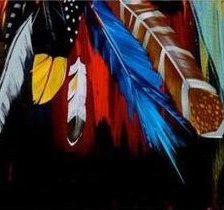 Схема вышивки «Индеец3»