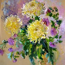 Схема вышивки «kvety»