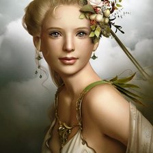 Схема вышивки «Фея»