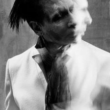 Схема вышивки «Мэрилин Мэнсон»