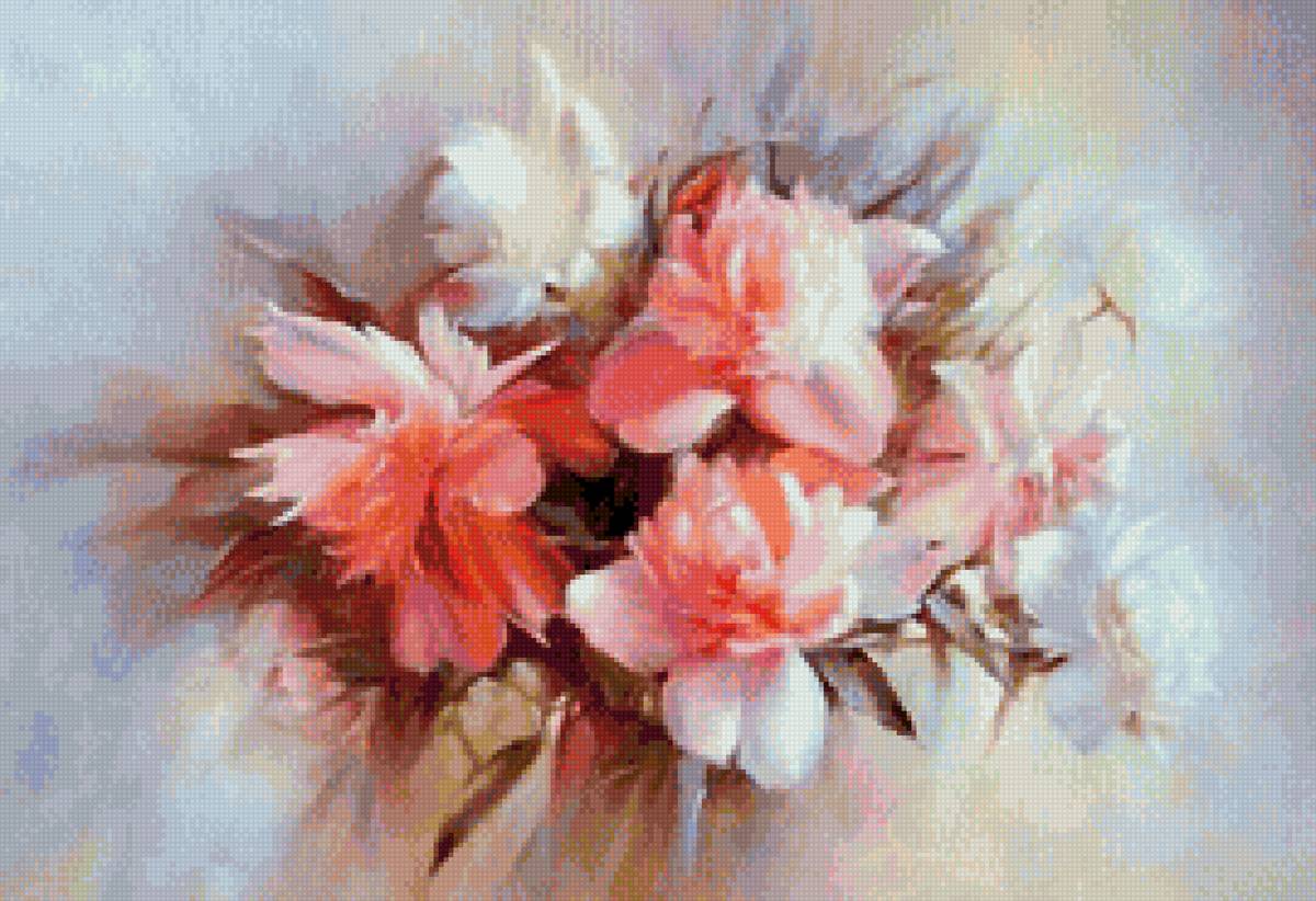 півонії картина - предпросмотр