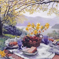 Весенний пикник