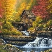 Схема вышивки «Картина»