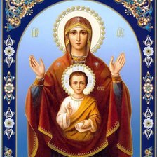 Схема вышивки «Знаменная»