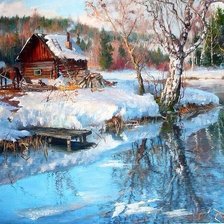 Схема вышивки «Весна»