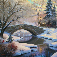 Схема вышивки «Карета»