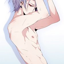 Схема вышивки «Парень»