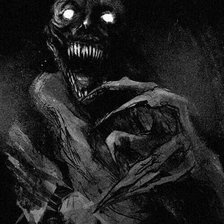 Схема вышивки «Монстр»