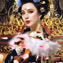 Схема вышивки «Фань бинбин»