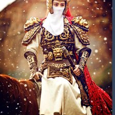 Схема вышивки «У Мей Ньян»