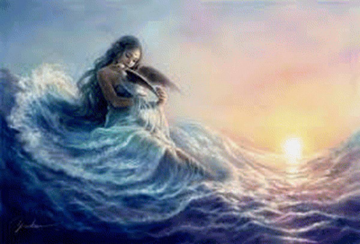 на волнах - предпросмотр