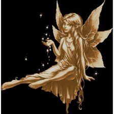 Схема вышивки «ельф»