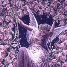 Схема вышивки «ангел 1»