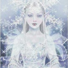 Схема вышивки «снежинка»