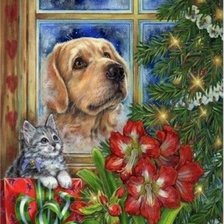 Схема вышивки «Огоньки»