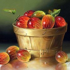 Схема вышивки «Крыжовник»