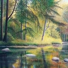 Схема вышивки «Природа»