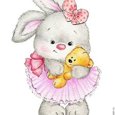 Схема вышивки «Зайка Ми»