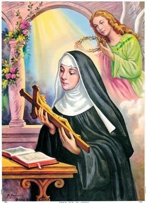 Sta Rita de Cássia - religioso - оригинал