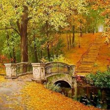 Схема вышивки «Щербаков мост»