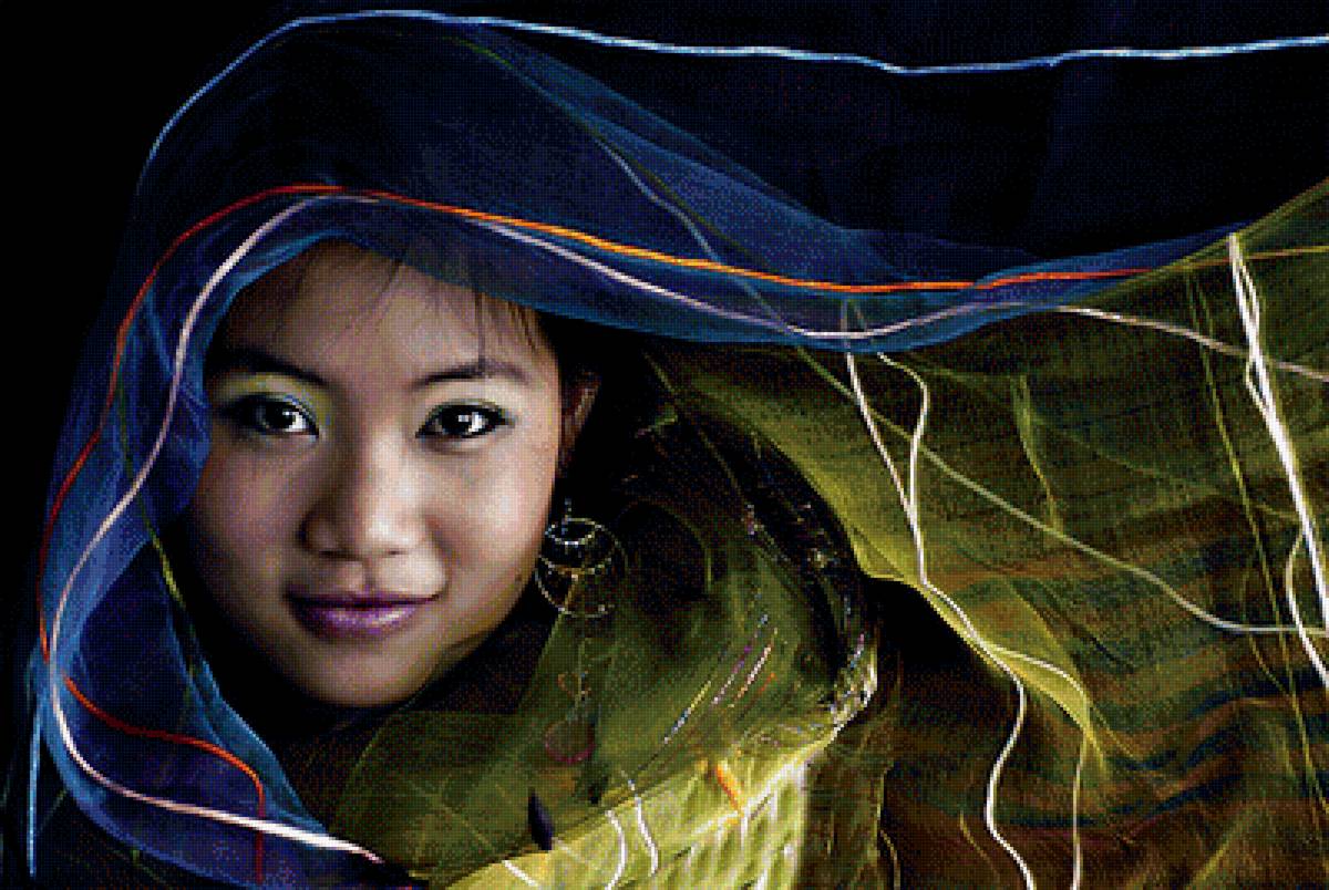 Девочка - портрет, девочка - предпросмотр