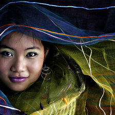 Схема вышивки «Девочка»