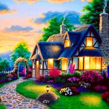 Схема вышивки «Яркая мечта»