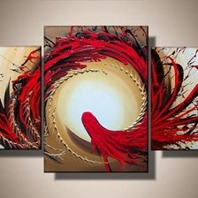 Схема вышивки «Triptico»