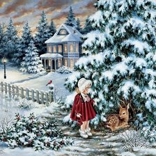 Схема вышивки «Рождественские истории 1»