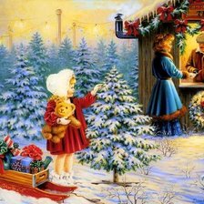 Схема вышивки «Рождественские истории 2»