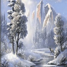 Схема вышивки «природа»