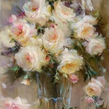 Схема вышивки «БУКЕТ ЦВЕТОВ»