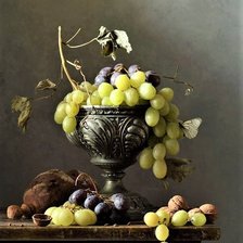 Схема вышивки «НАТЮРМОРТ С ЯГОДАМИ»