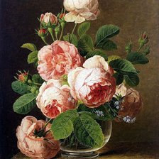 Схема вышивки «розы»