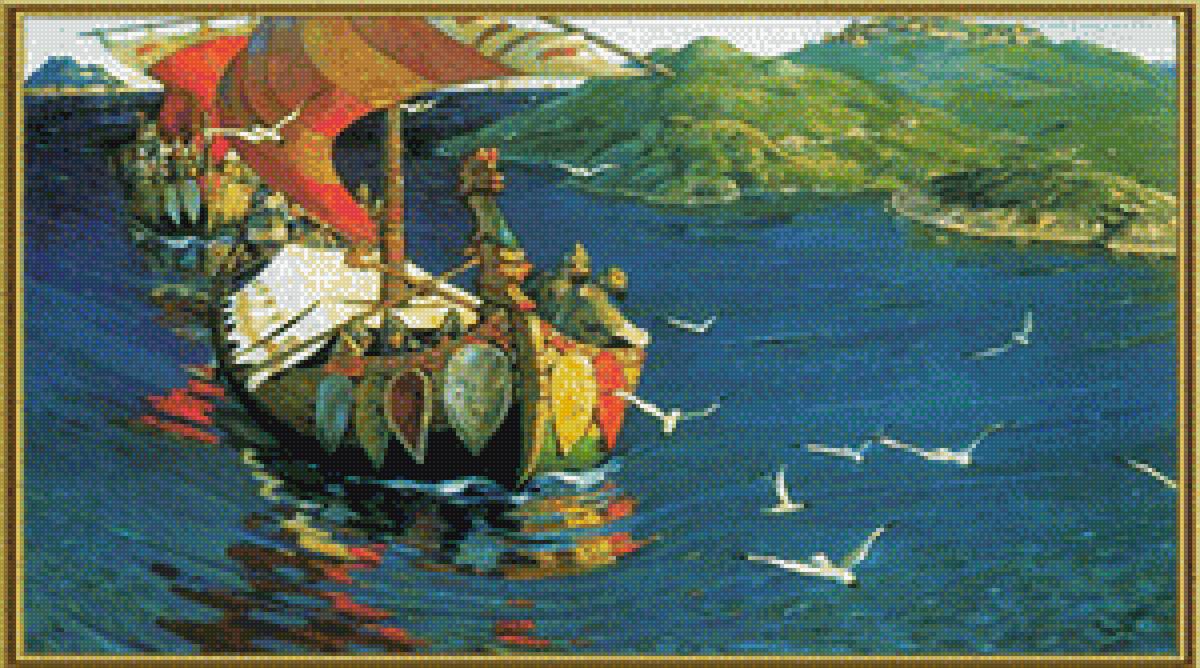 Заморские гости Рерих - заморские гости, рерих - предпросмотр