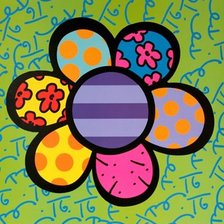 Схема вышивки «радужная картинка»