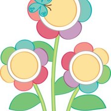 Схема вышивки «цвты»