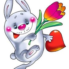 Схема вышивки «на восьмое марта открытка»