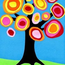 Схема вышивки «дерево»