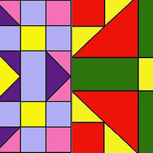 Схема вышивки «геометрический узор»