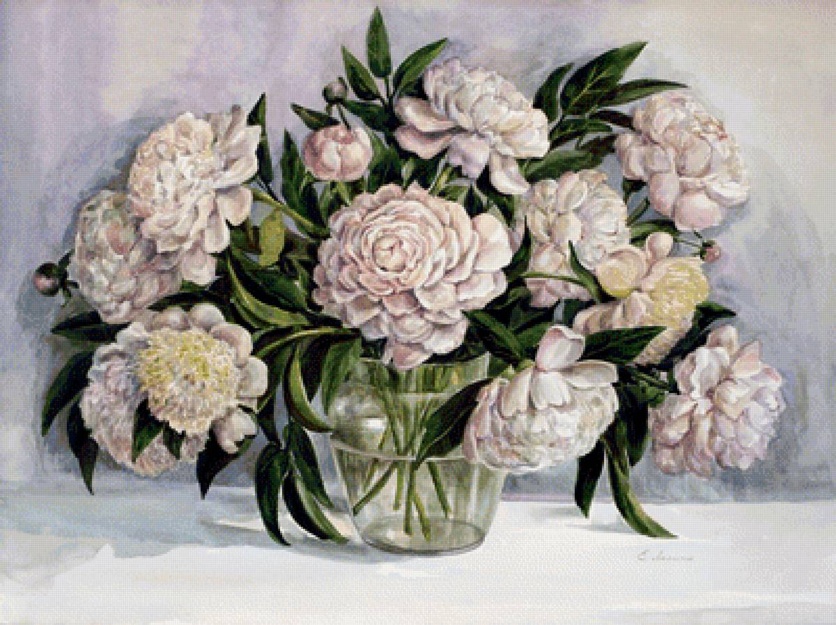 №1612839 - цветы, букет, пионы - предпросмотр