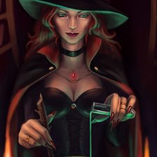 Схема вышивки «Колдовство»