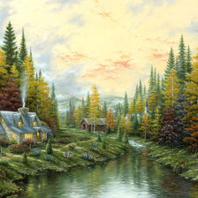 Схема вышивки «Лесная сказка»