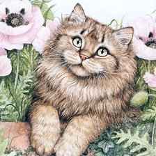 Схема вышивки «Кот»