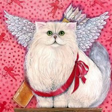 Схема вышивки «Кот»